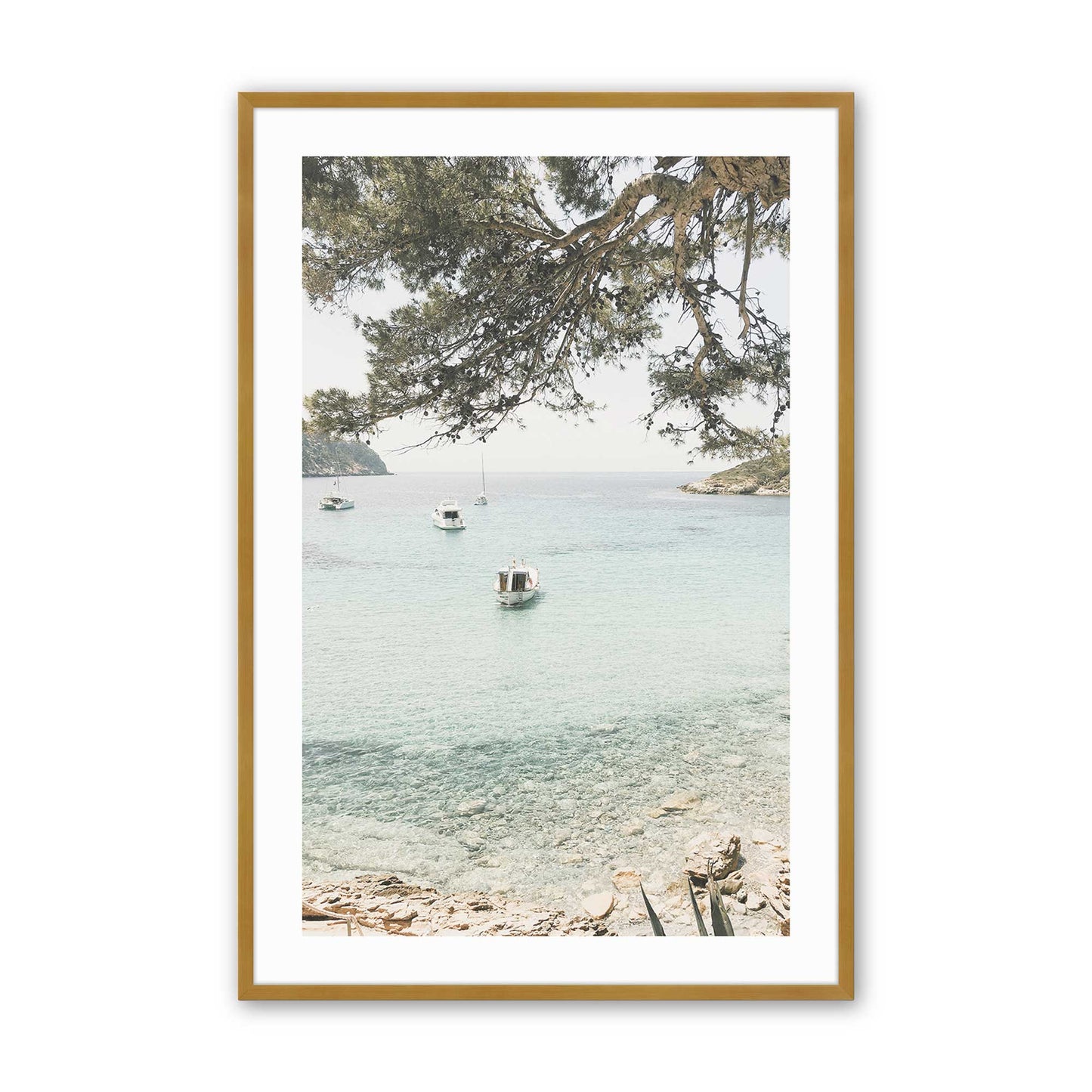 [Color:Polished Gold], Picture of art in a Polished Gold frame