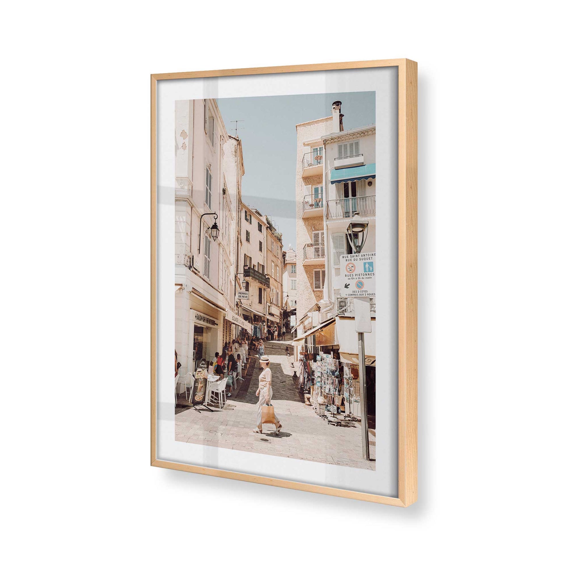 [Color:Raw Maple], Picture of art in a Raw Maple frame of the corner
