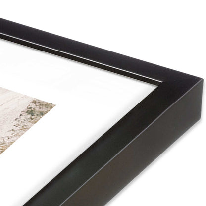 [Color:Weathered Zinc], Picture of art in a Weathered Zinc frame at an angle