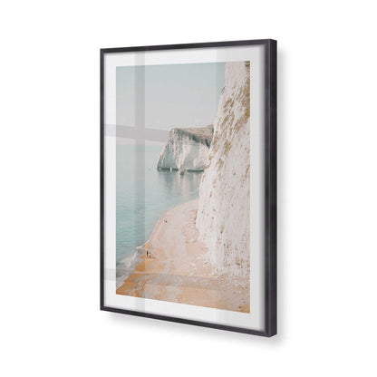 [Color:Weathered Zinc], Picture of art in a Weathered Zinc frame of the corner