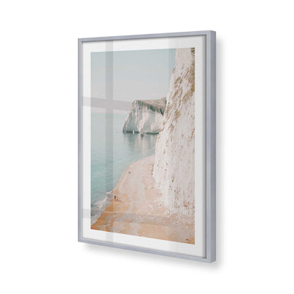 [Color:Polished Chrome], Picture of art in a Polished Chrome frame of the corner