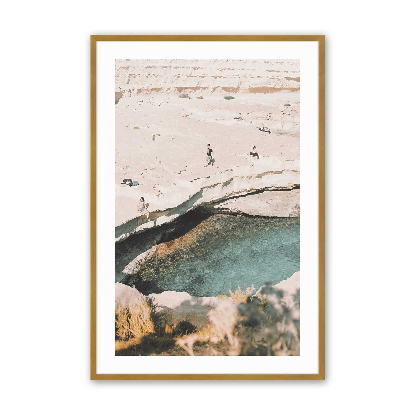 [Color:Polished Gold], Picture of art in a Polished Gold frame
