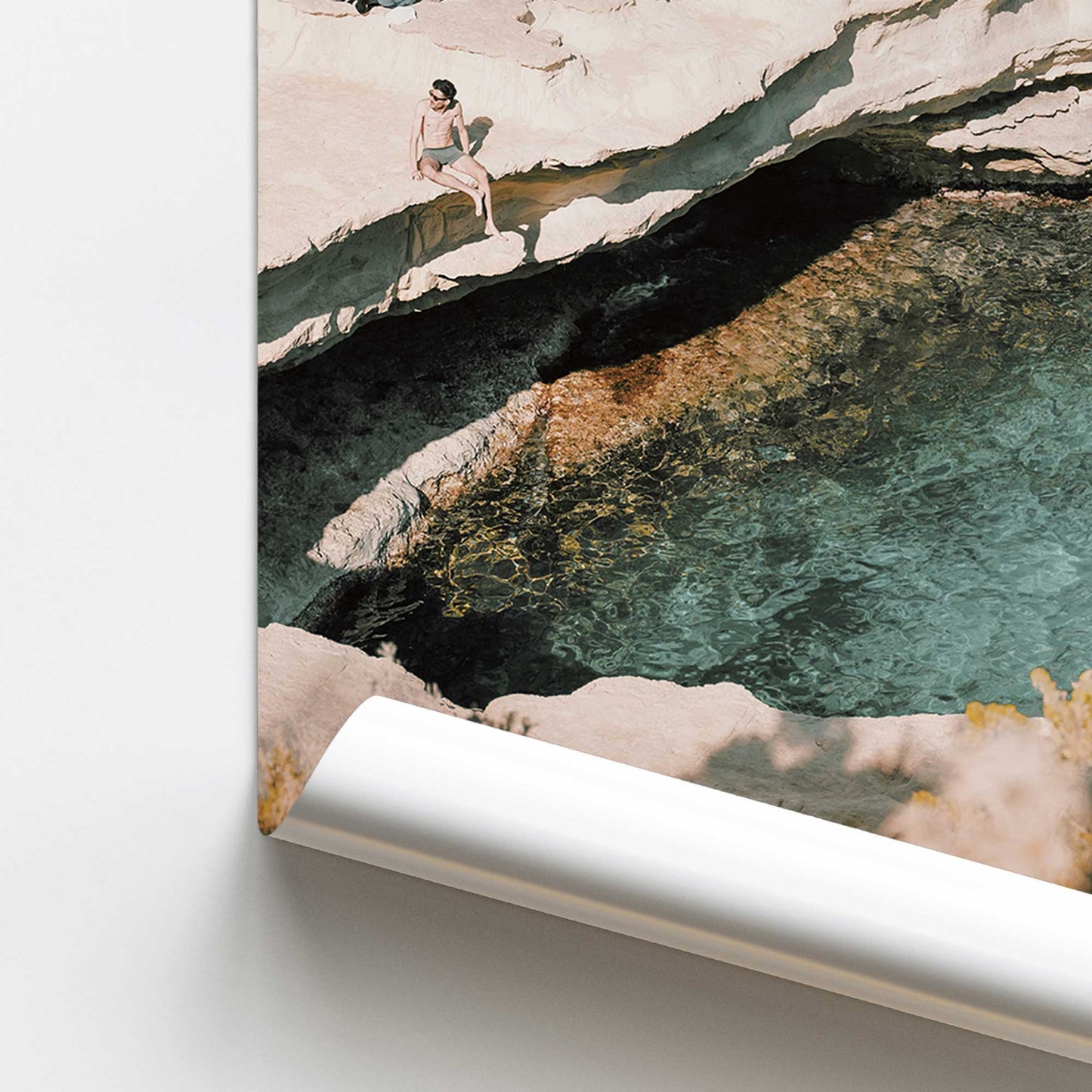 Serenity by the Cove Promotional Rolled Print