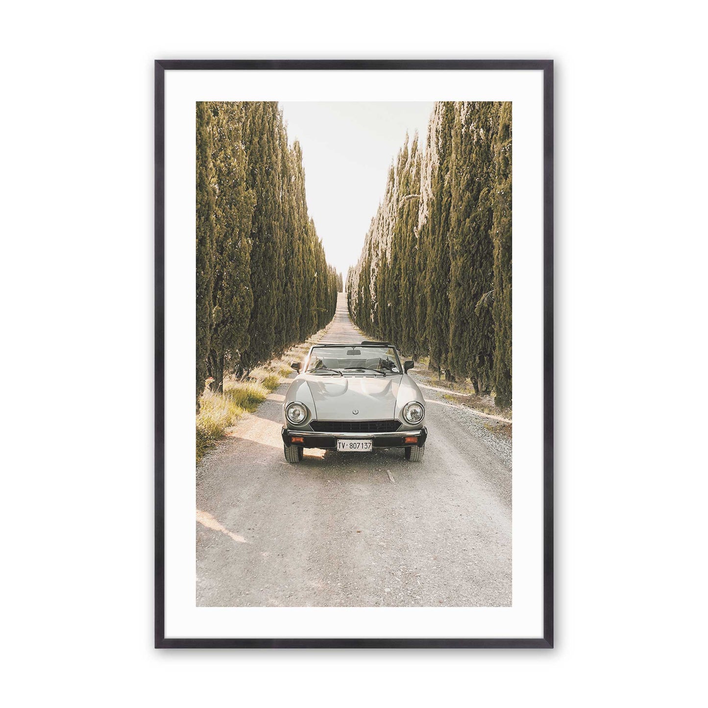 [Color:Weathered Zinc], Picture of art in a Weathered Zinc frame