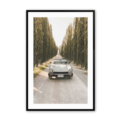 [Color:Satin Black], Picture of art in a Satin Black frame