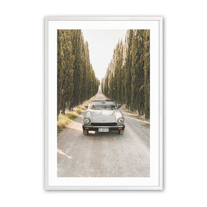 [Color:Opaque White], Picture of art in a Opaque White frame