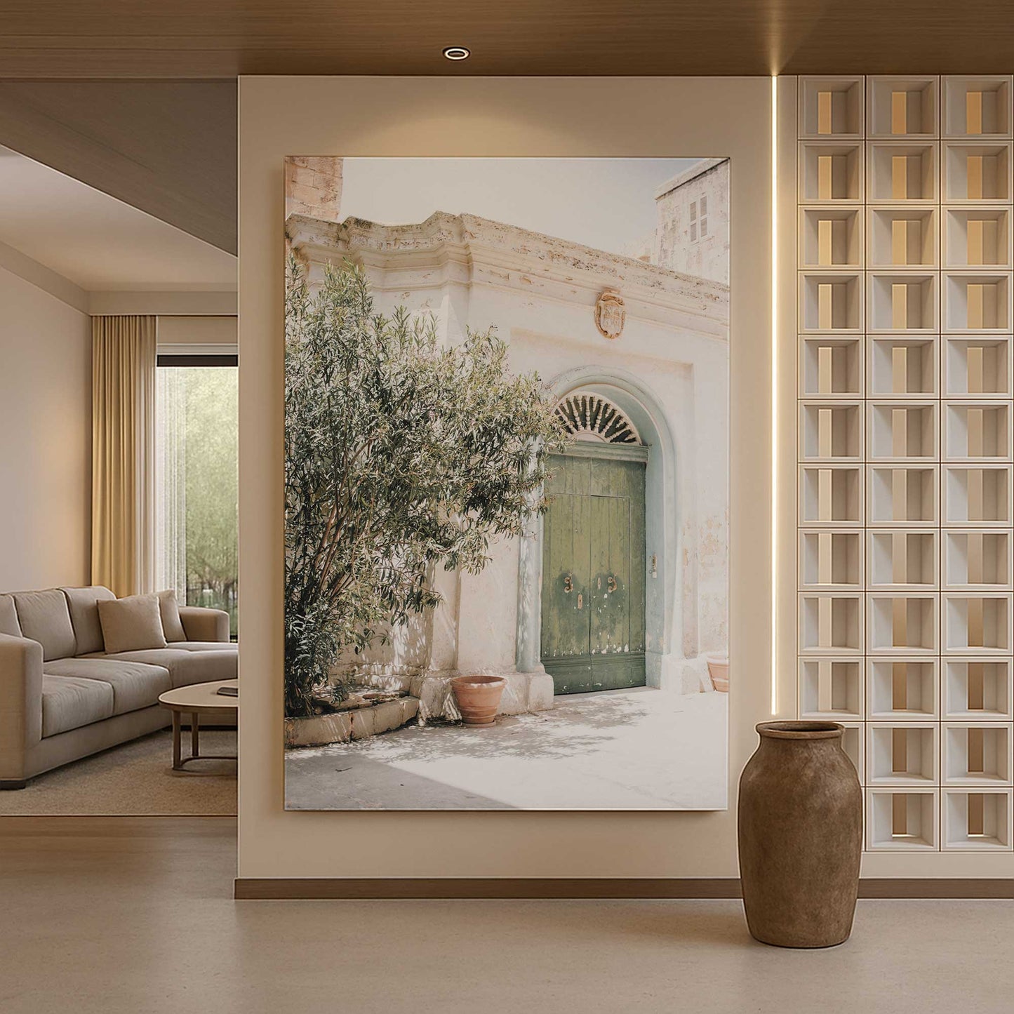 [LIFESTYLE], art hanging in a room