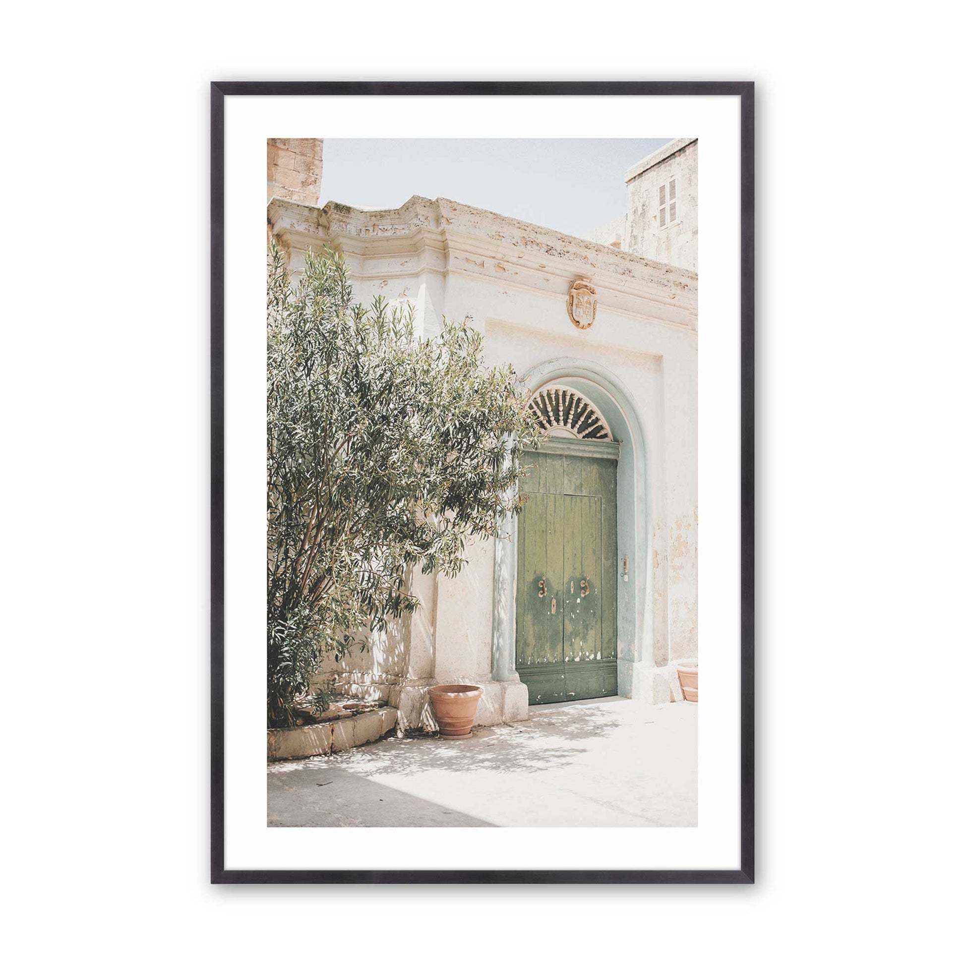 [Color:Weathered Zinc], Picture of art in a Weathered Zinc frame