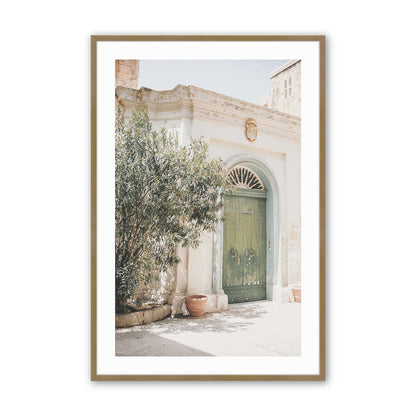 [Color:Brushed Gold], Picture of art in a Brushed Gold frame