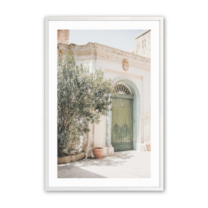 [Color:Opaque White], Picture of art in a Opaque White frame