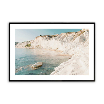 [Color:Satin Black], Picture of art in a Satin Black frame