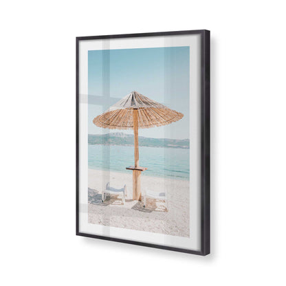 [Color:Weathered Zinc], Picture of art in a Weathered Zinc frame of the corner