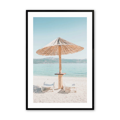 [Color:Satin Black], Picture of art in a Satin Black frame