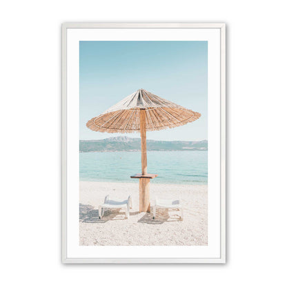 [Color:Opaque White], Picture of art in a Opaque White frame