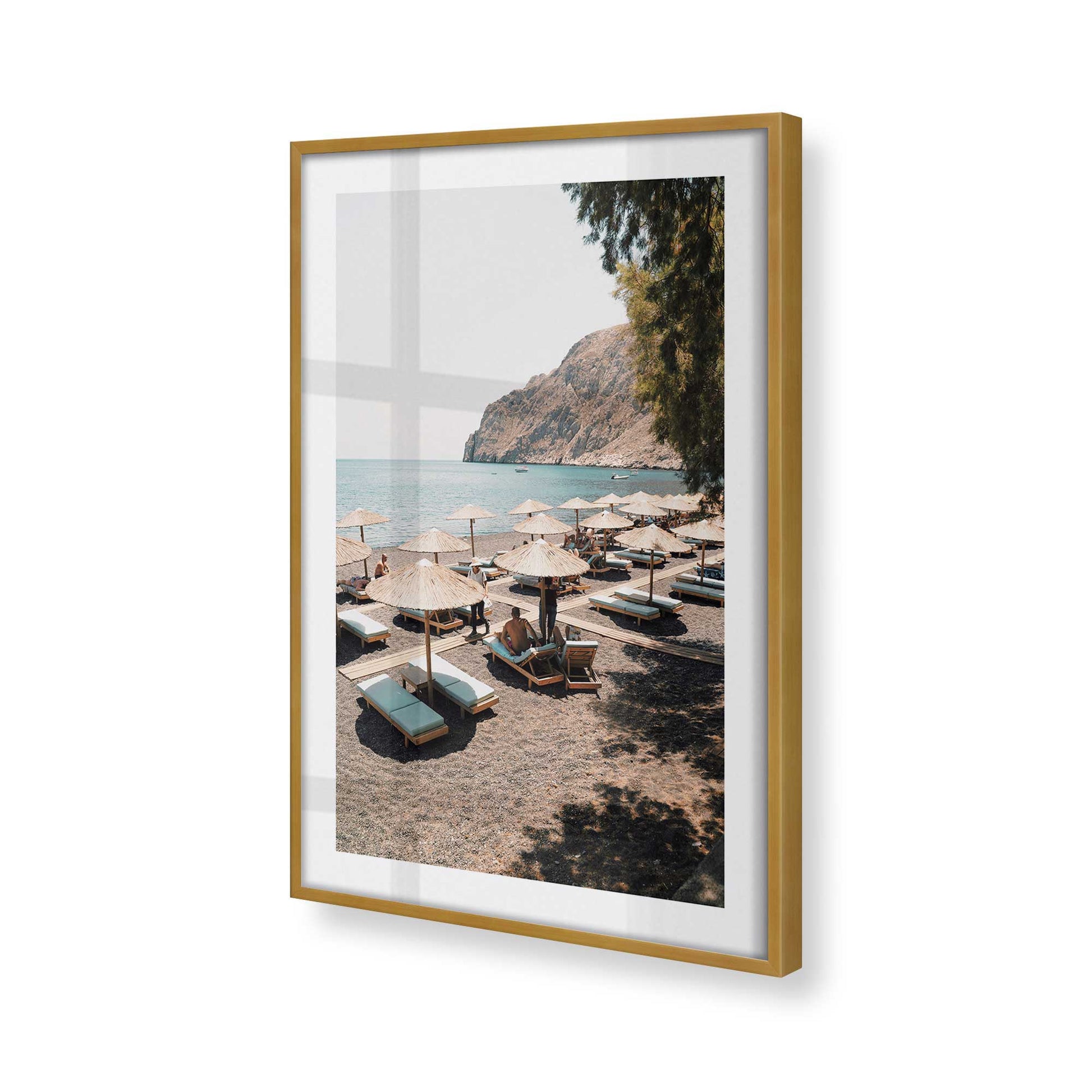 [Color:Polished Gold], Picture of art in a Polished Gold frame of the corner