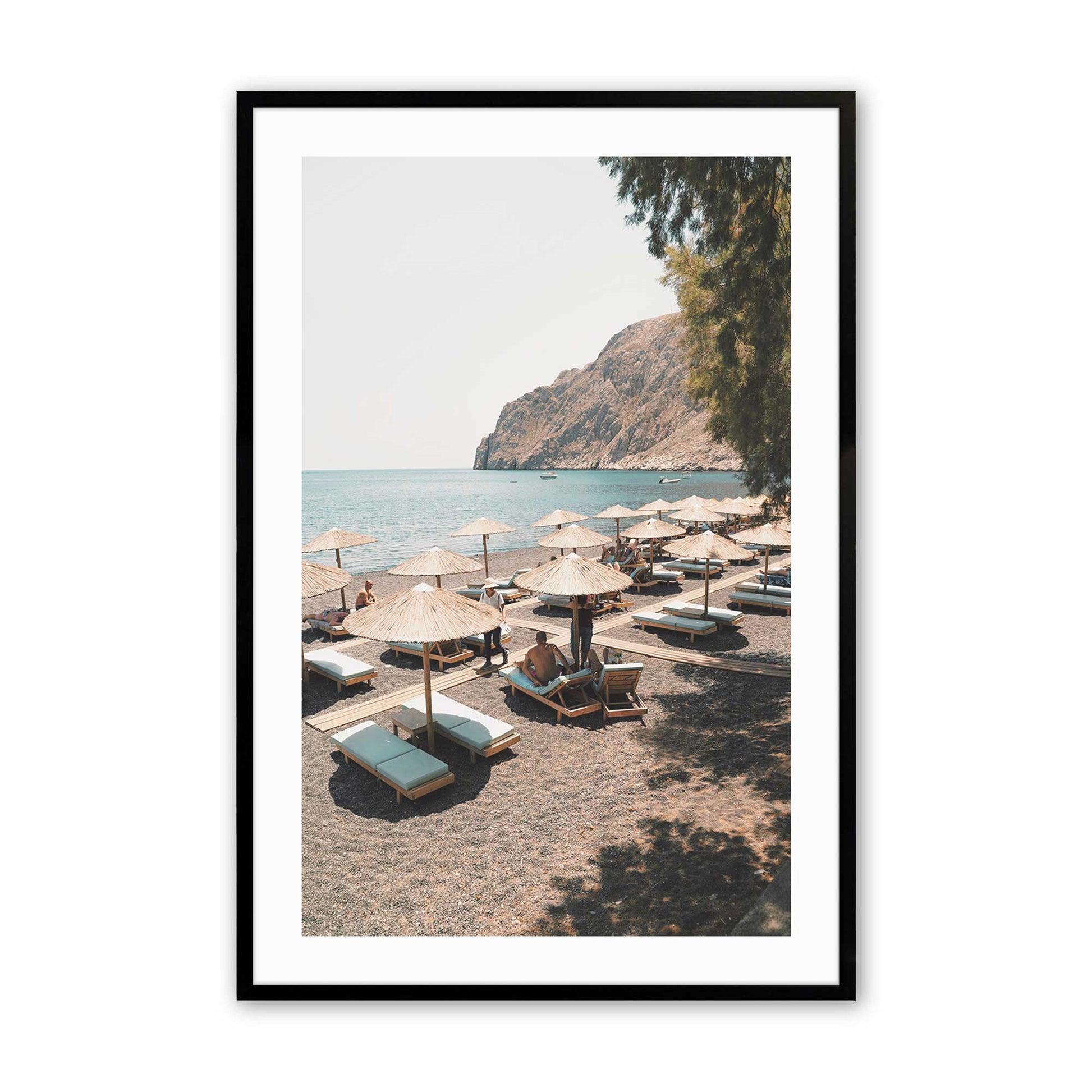 [Color:Satin Black], Picture of art in a Satin Black frame
