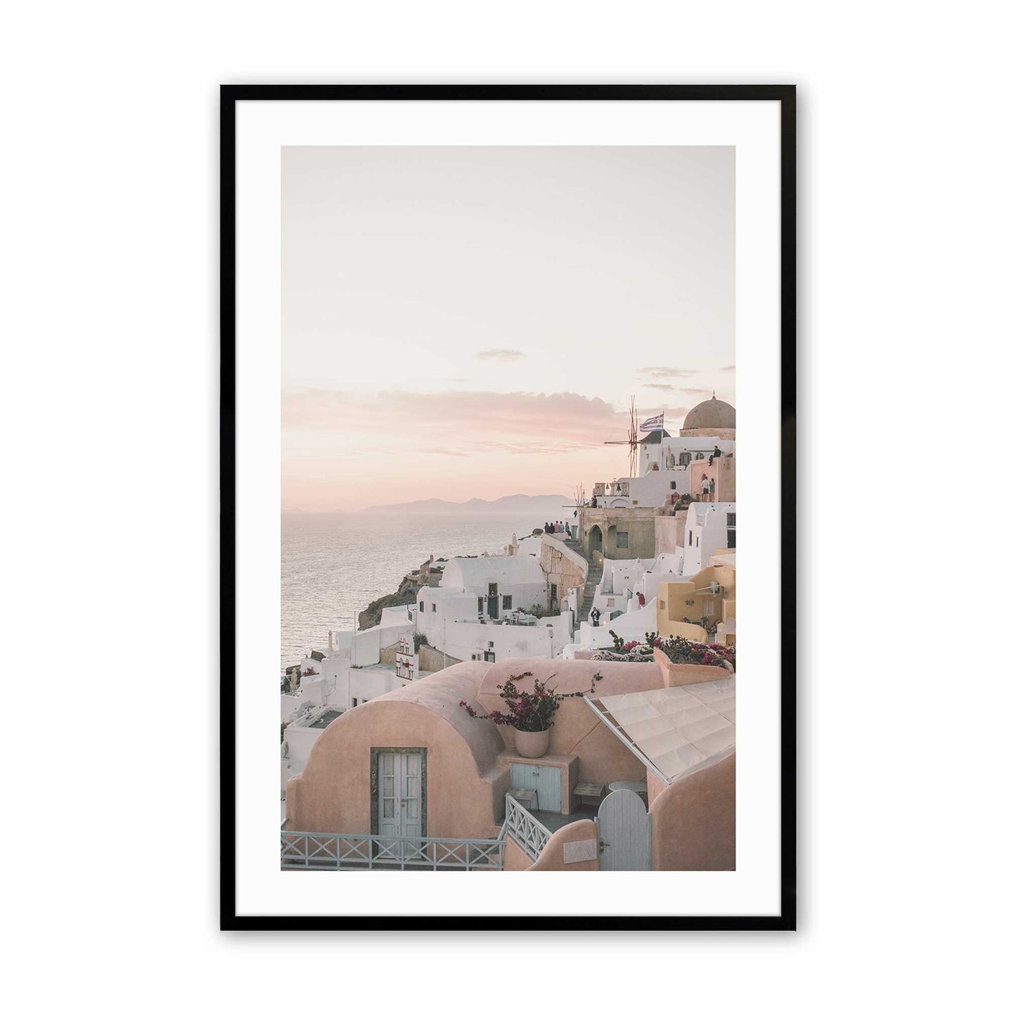 [Color:Satin Black], Picture of art in a Satin Black frame