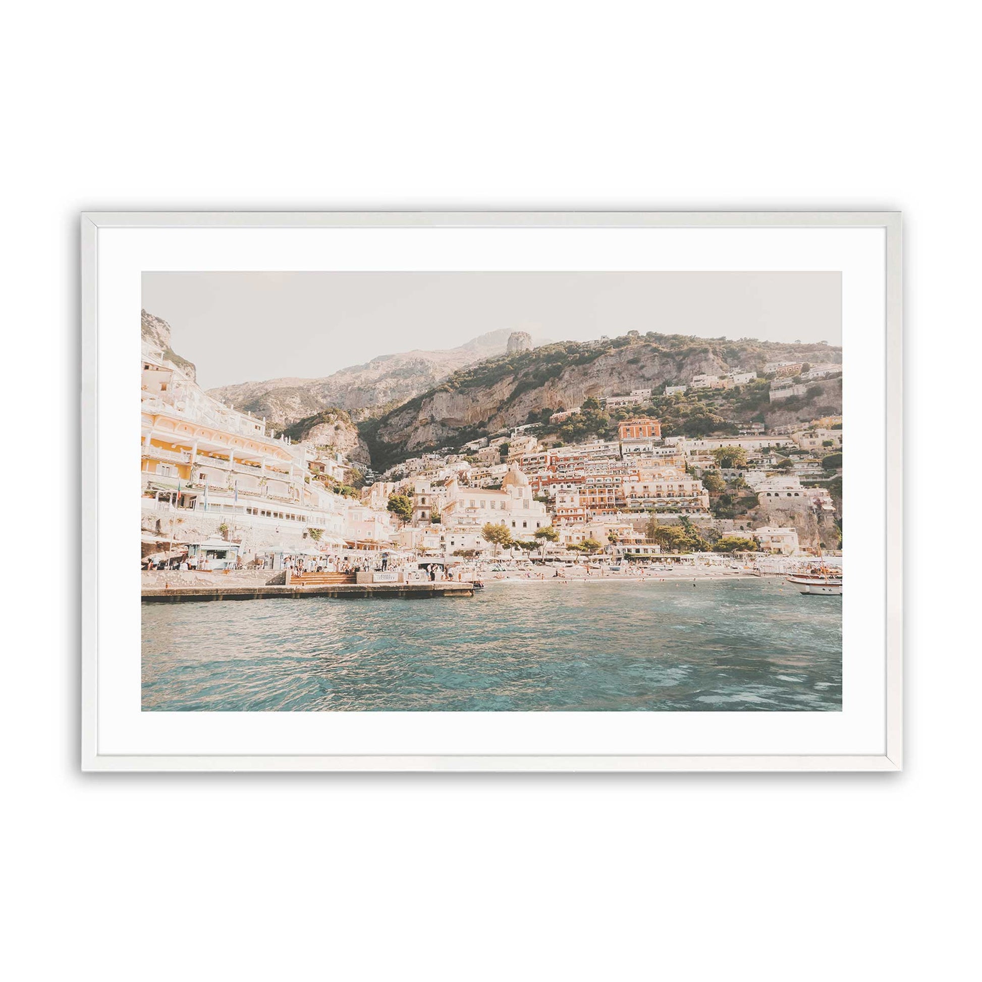 [Color:Opaque White], Picture of art in a Opaque White frame