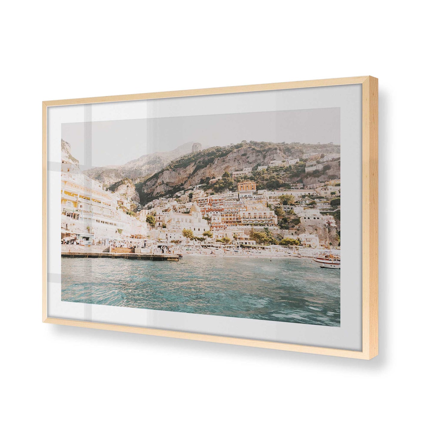 [Color:Raw Maple], Picture of art in a Raw Maple frame of the corner