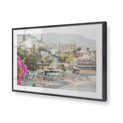 [Color:Weathered Zinc], Picture of art in a Weathered Zinc frame of the corner