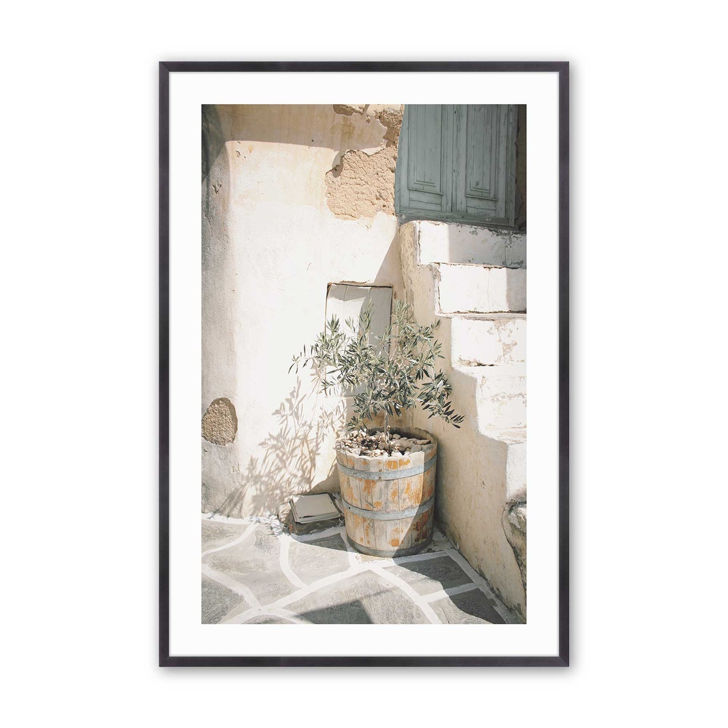 [Color:Weathered Zinc], Picture of art in a Weathered Zinc frame