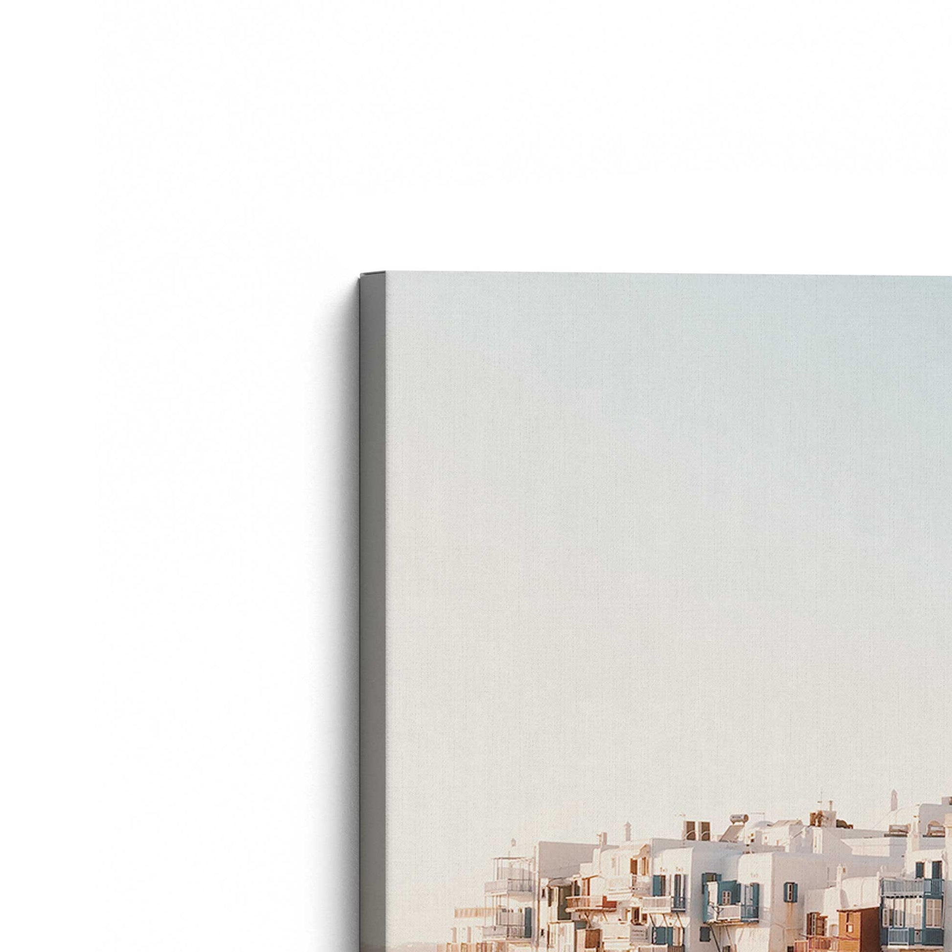 [Color:Stretched Canvas], Picture of the corner of the art