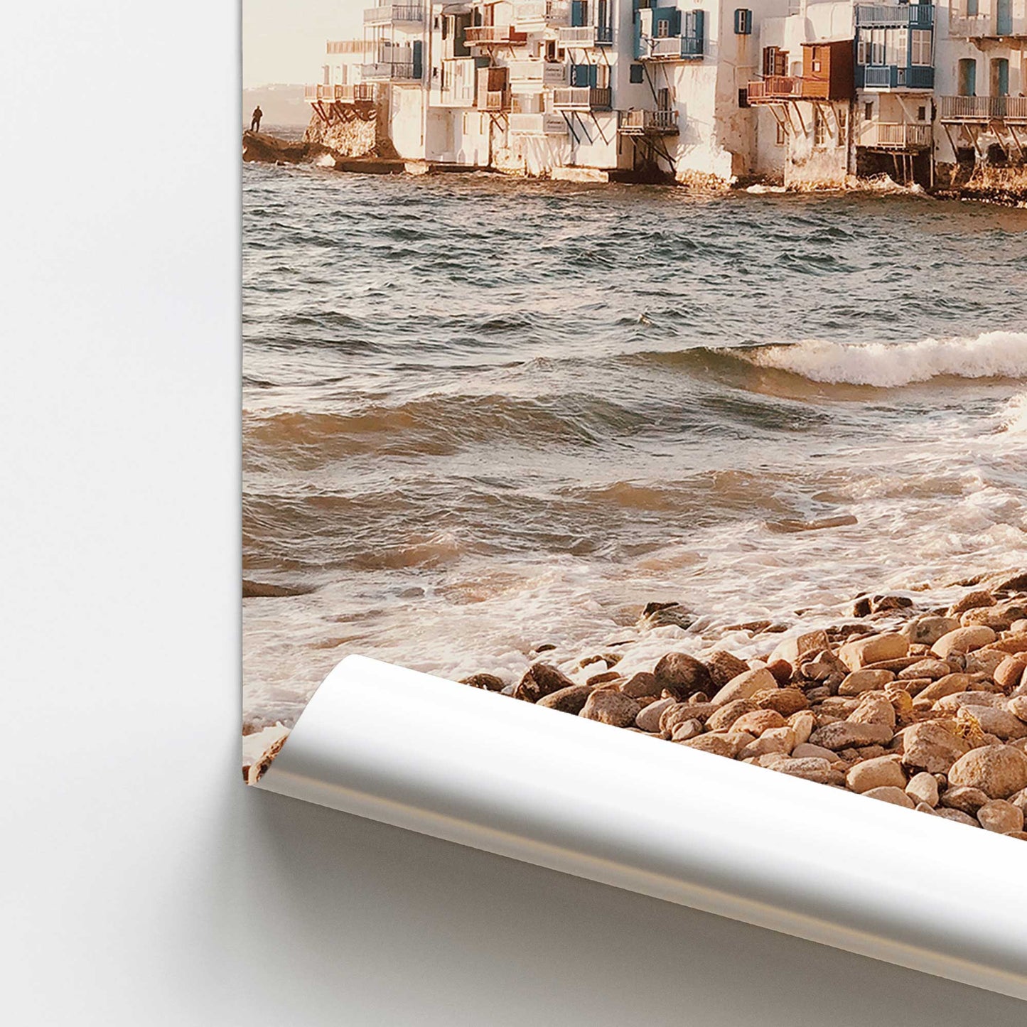 Mykonos Morning Promotional Rolled Print