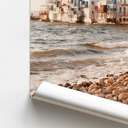 Mykonos Morning Promotional Rolled Print