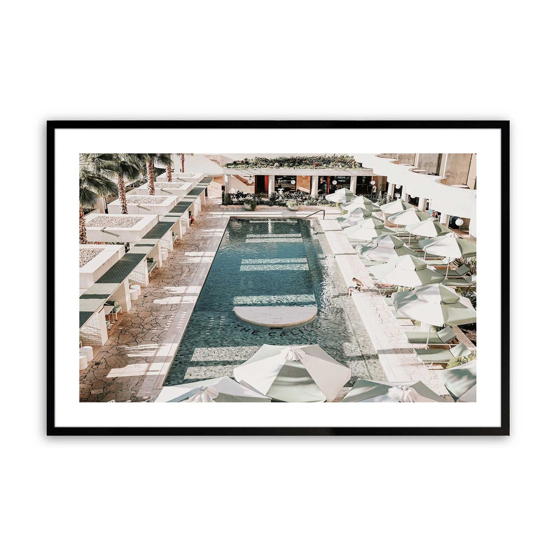 [Color:Satin Black], Picture of art in a Satin Black frame
