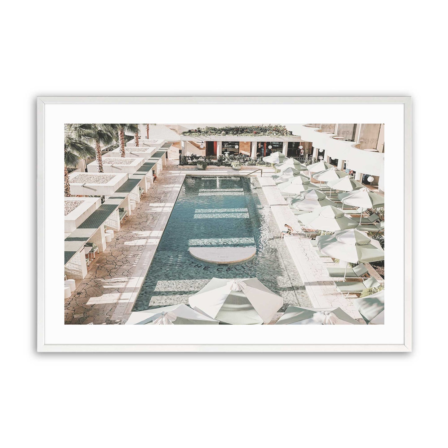 [Color:Opaque White], Picture of art in a Opaque White frame