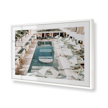 [Color:Opaque White], Picture of art in a Opaque White frame of the corner