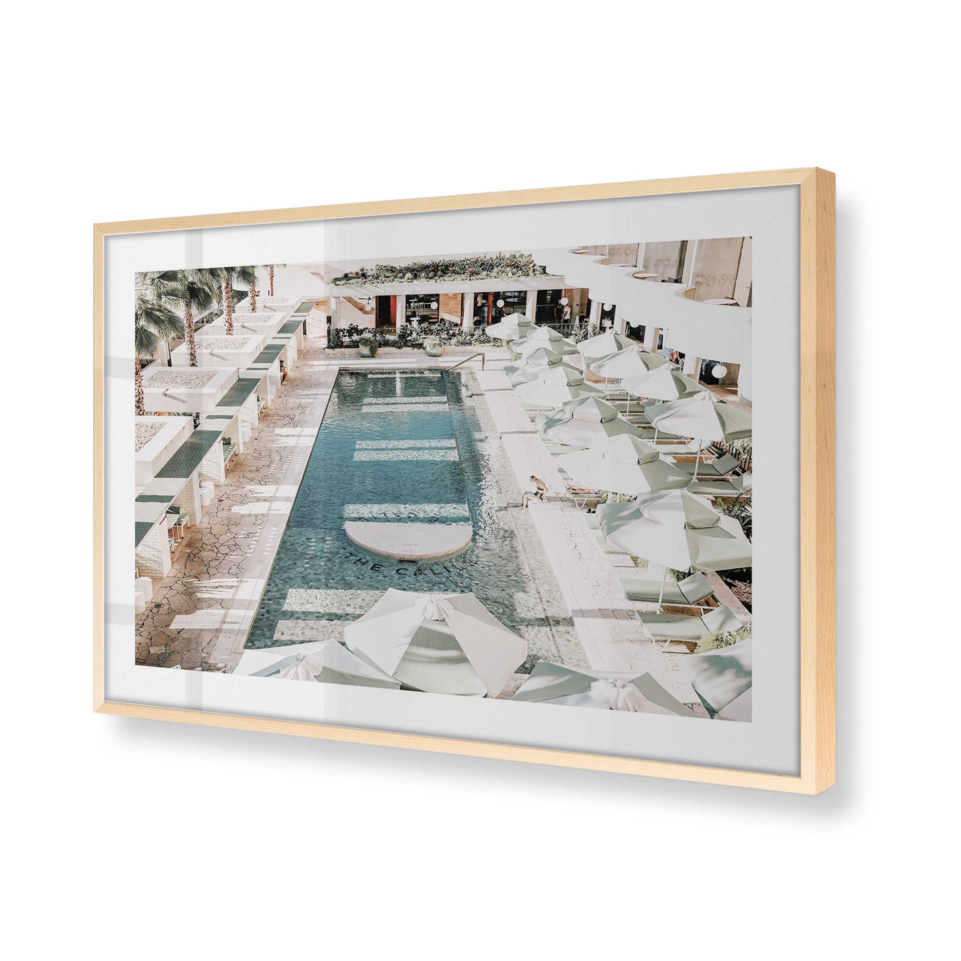 [Color:Raw Maple], Picture of art in a Raw Maple frame of the corner