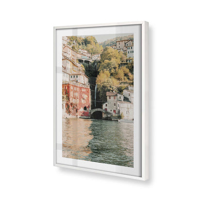 [Color:Opaque White], Picture of art in a Opaque White frame of the corner