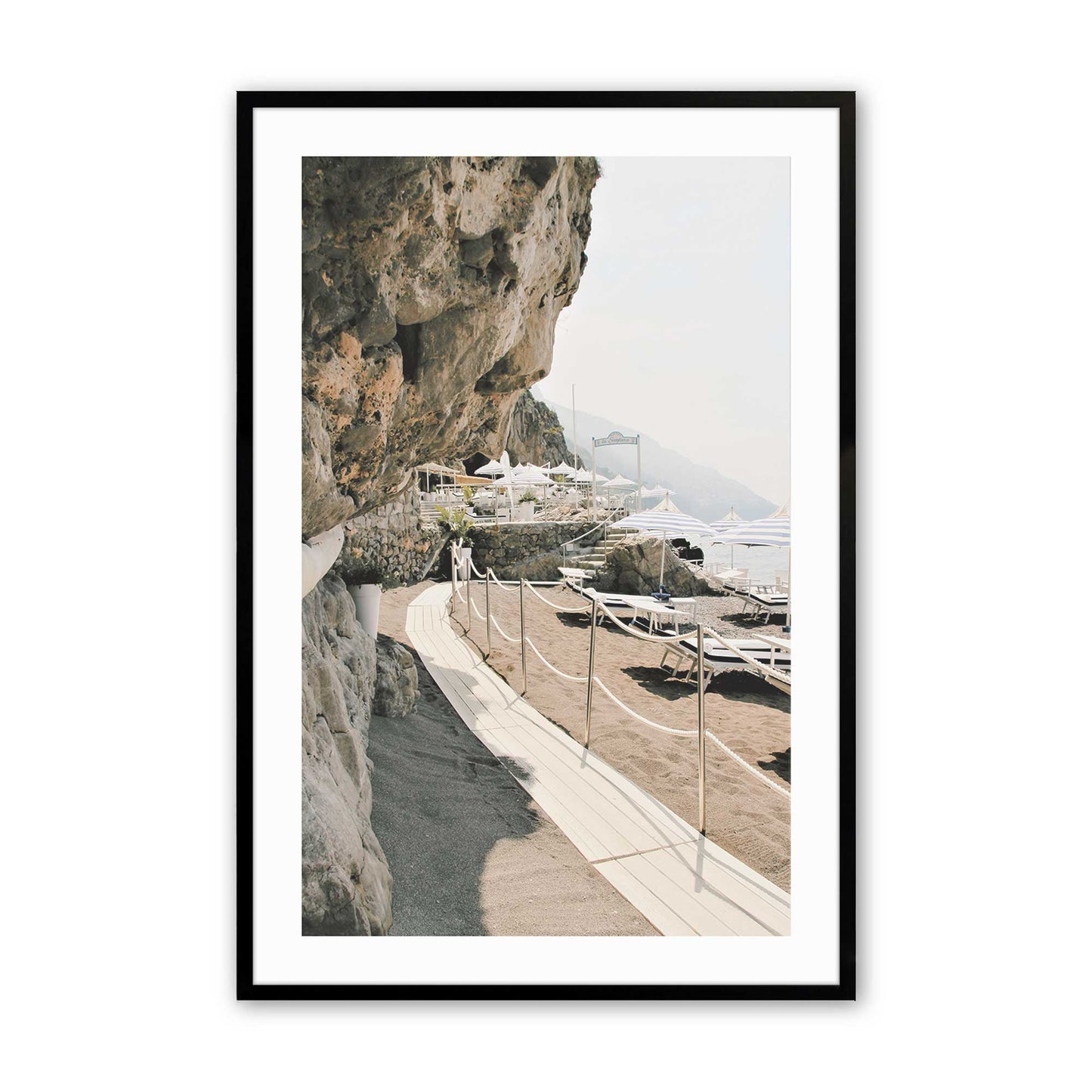 [Color:Satin Black], Picture of art in a Satin Black frame
