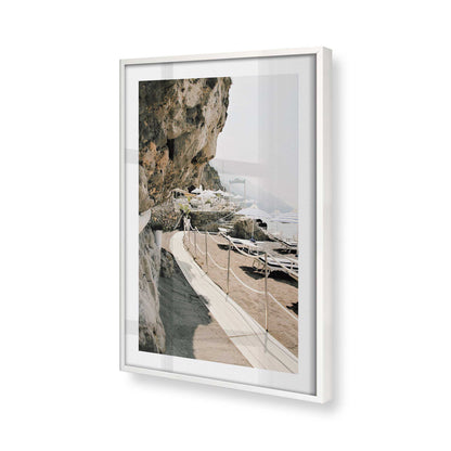 [Color:Opaque White], Picture of art in a Opaque White frame of the corner