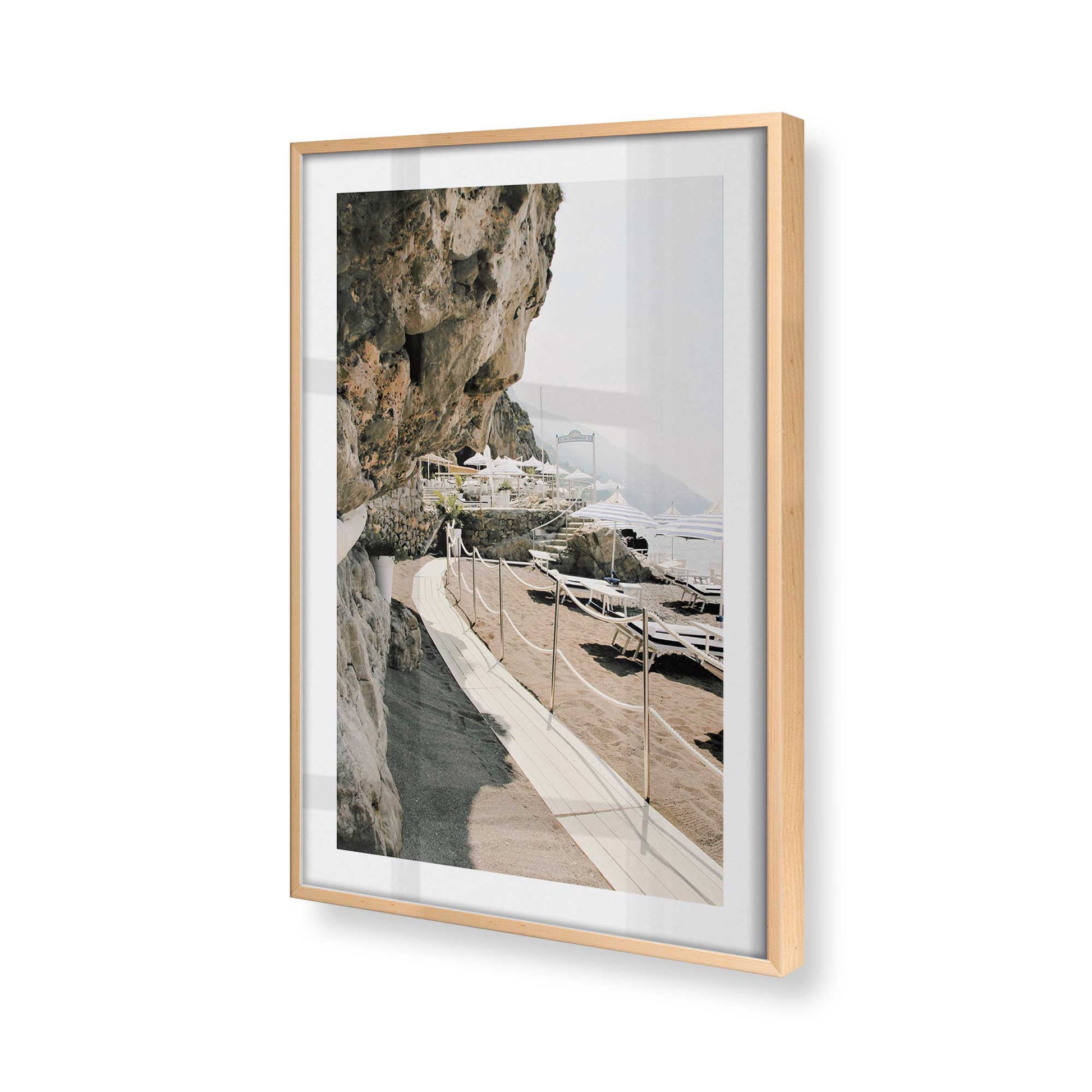 [Color:Raw Maple], Picture of art in a Raw Maple frame of the corner
