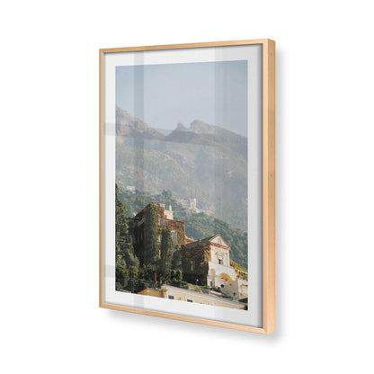 [Color:Raw Maple], Picture of art in a Raw Maple frame of the corner