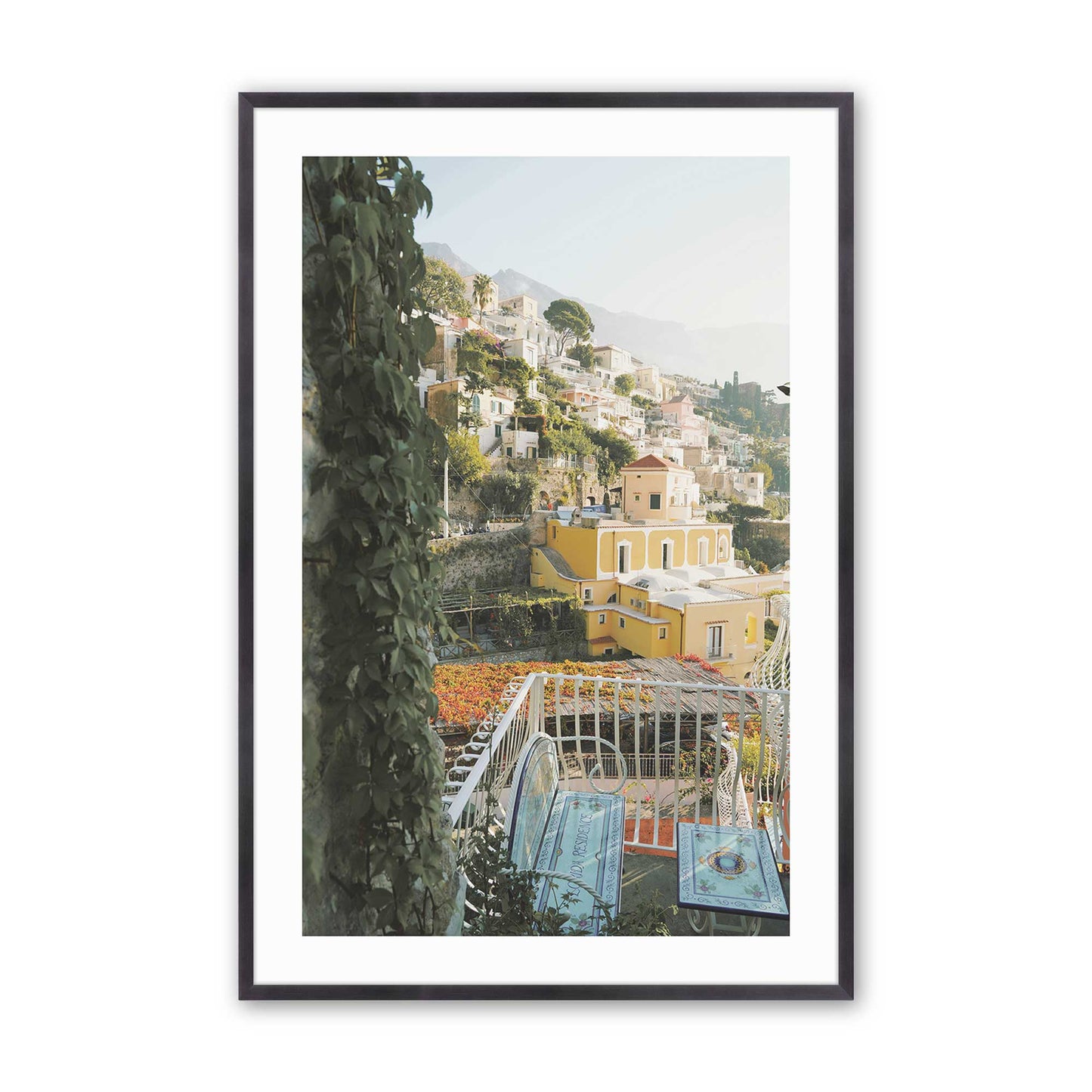 [Color:Weathered Zinc], Picture of art in a Weathered Zinc frame