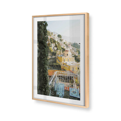[Color:Raw Maple], Picture of art in a Raw Maple frame of the corner