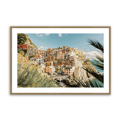 [Color:Brushed Gold], Picture of art in a Brushed Gold frame