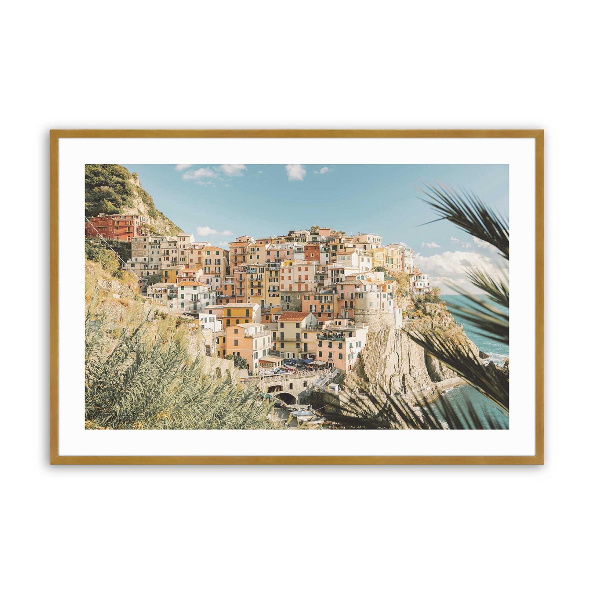 [Color:Polished Gold], Picture of art in a Polished Gold frame
