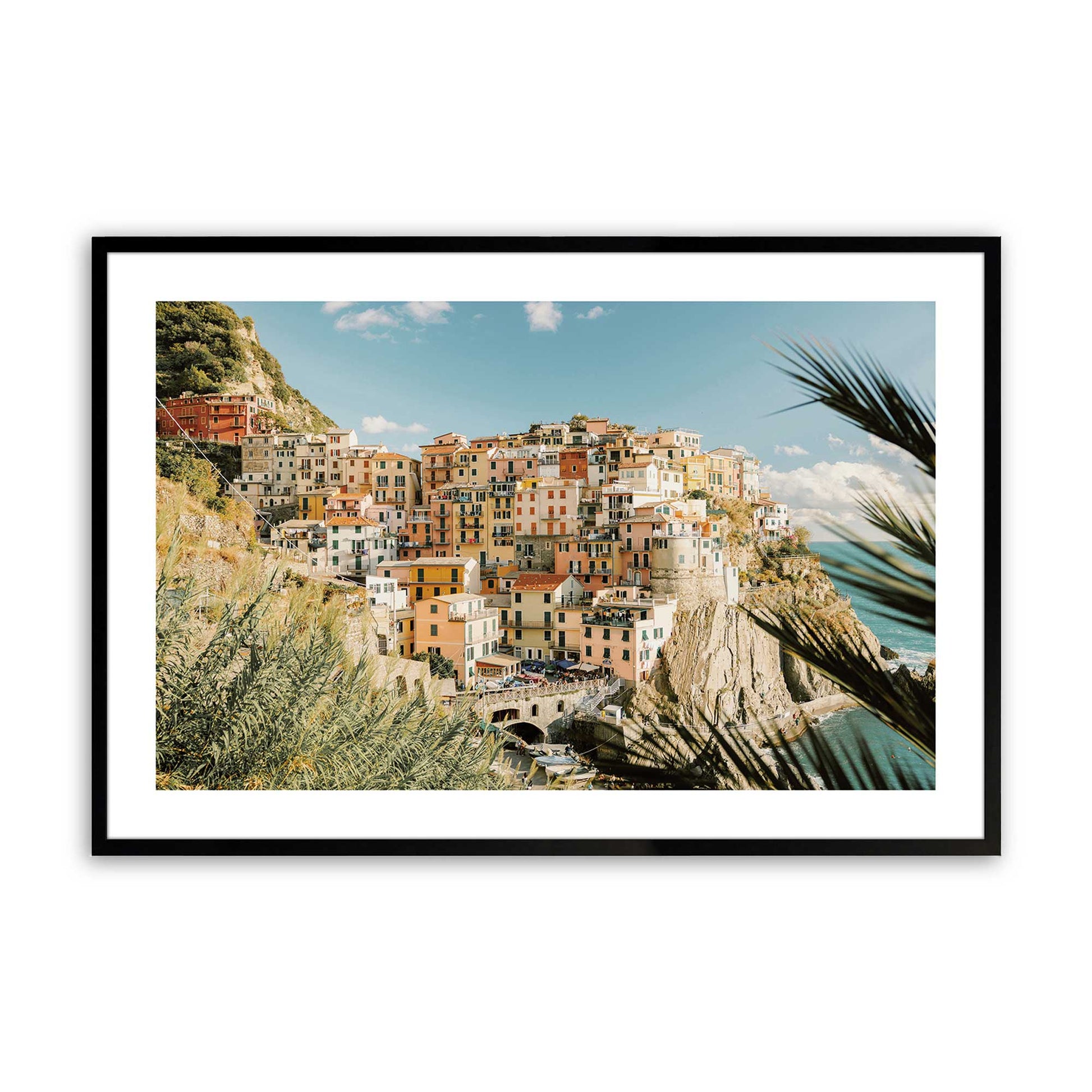 [Color:Satin Black], Picture of art in a Satin Black frame