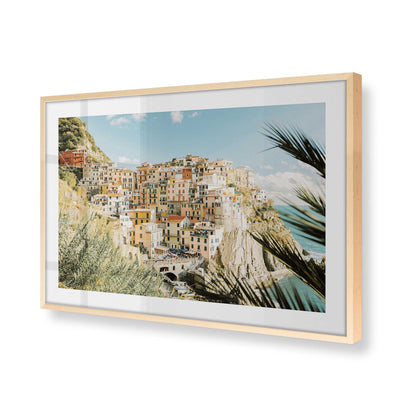 [Color:Raw Maple], Picture of art in a Raw Maple frame of the corner