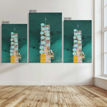 [Color:Stretched Canvas], Image showing the size comparisons