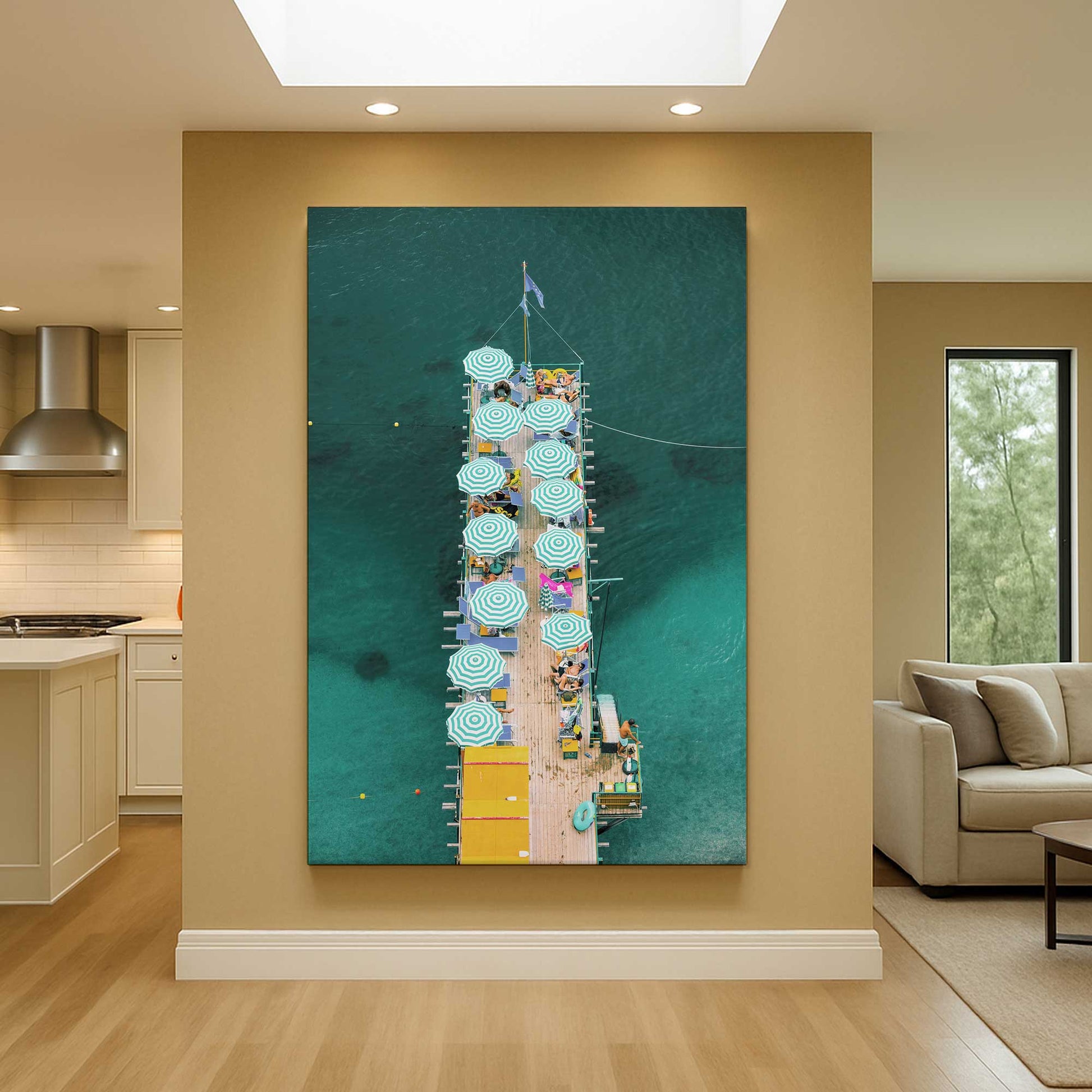 [LIFESTYLE], art hanging in a room