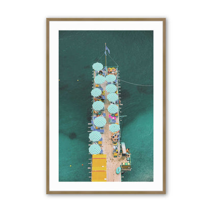 [Color:Brushed Gold], Picture of art in a Brushed Gold frame