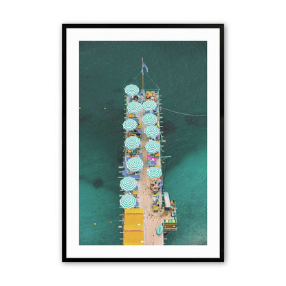 [Color:Satin Black], Picture of art in a Satin Black frame