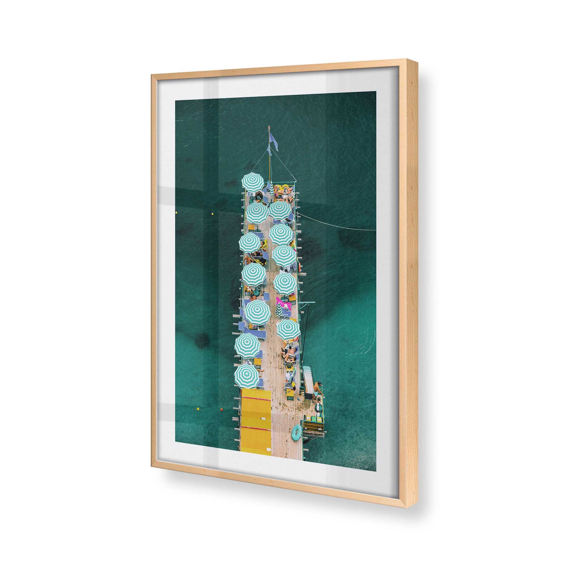 [Color:Raw Maple], Picture of art in a Raw Maple frame of the corner