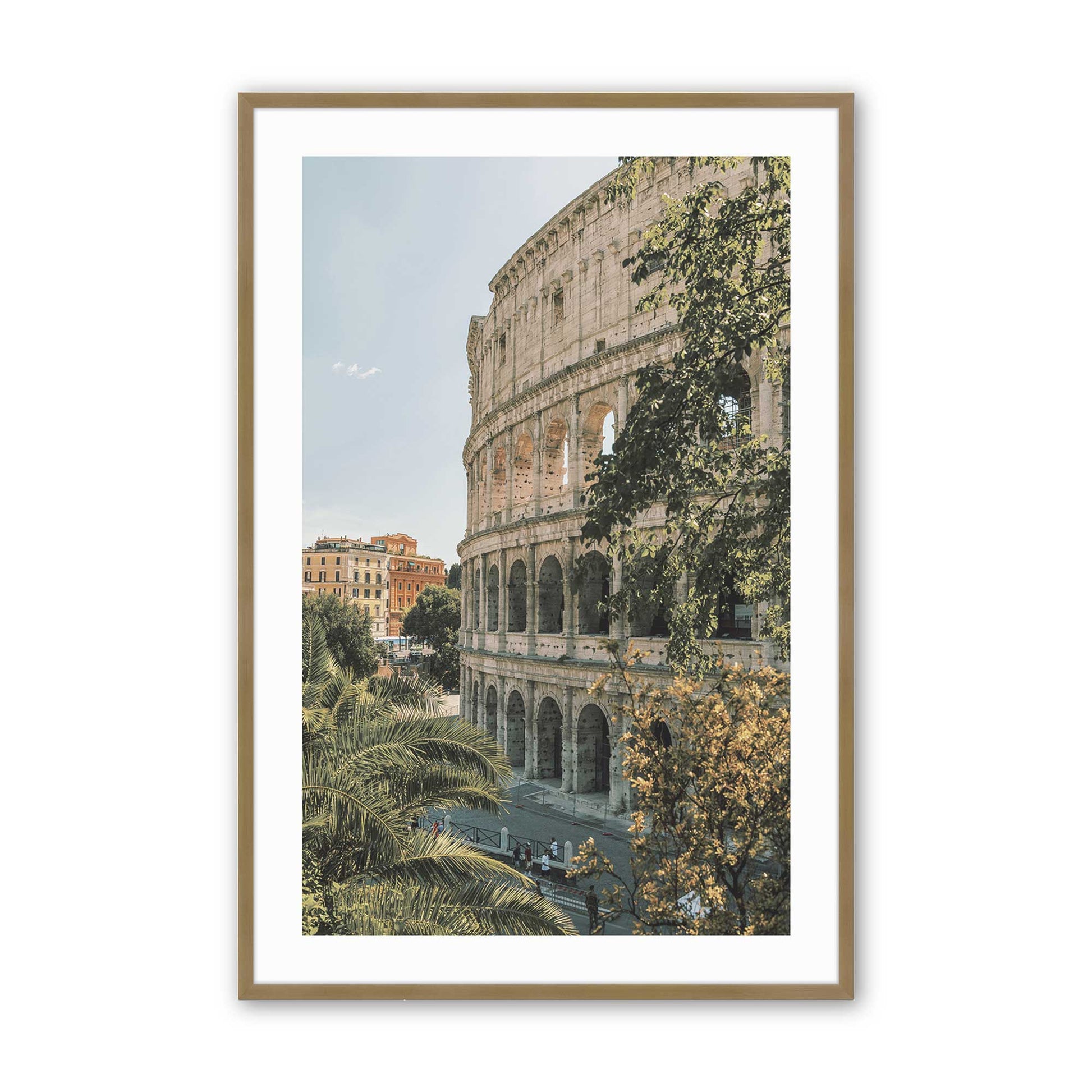 [Color:Brushed Gold], Picture of art in a Brushed Gold frame