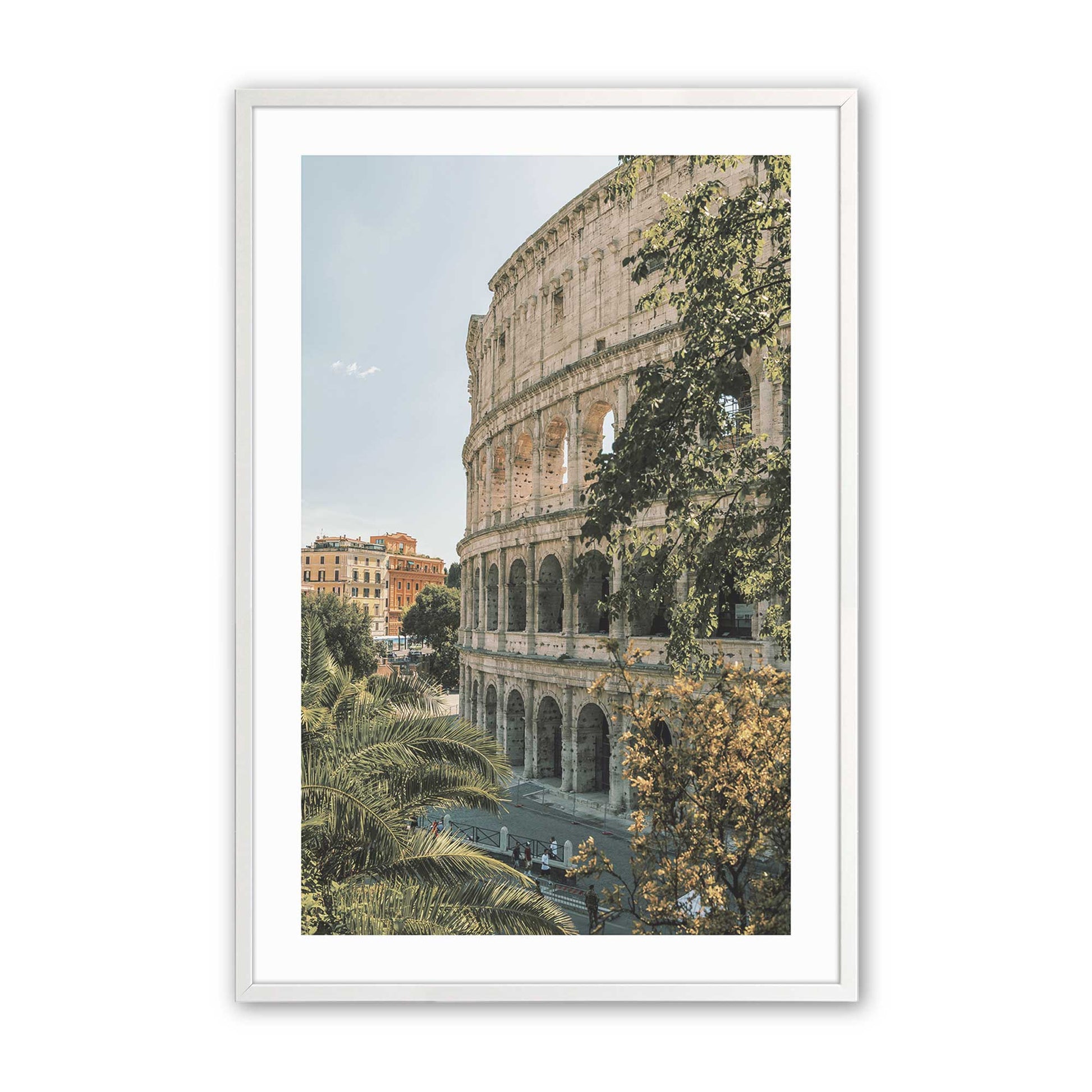 [Color:Opaque White], Picture of art in a Opaque White frame
